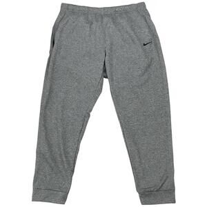 Nike Therma FIT Tapered Fitness Pants 3XL TALL 3XLT Grey Jogger Sweat DQ5405-063